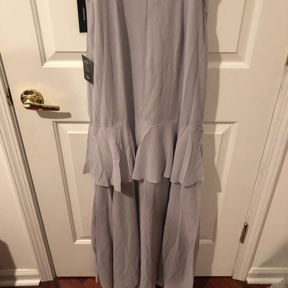 NWT Lulus Ruffled Maxi Dress - Picture 6 of 7